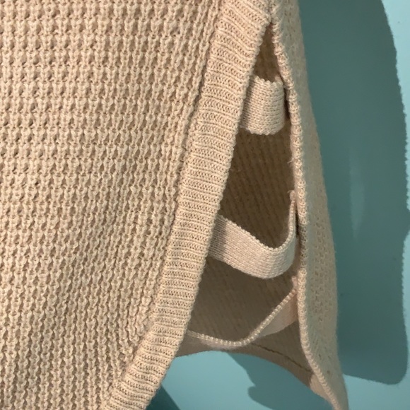 Knit Sweater with Open Sides - Picture 2 of 2